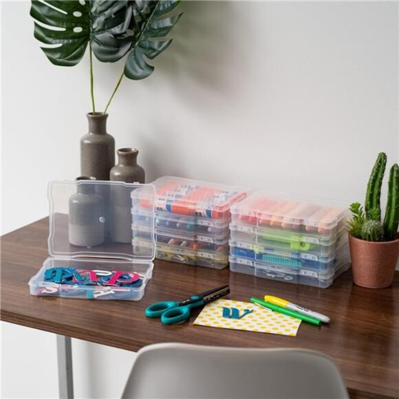 5"x 7" Photo Storage Box Container Keeper Organizer, 10-Pack,for Pictures Crafts - Picture 4 of 7